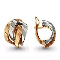 Серьги из золота, артикул LV31190
