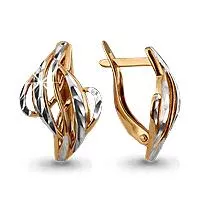 Серьги, артикул LV31168, золото