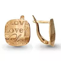 Серьги из золота, артикул LV31135