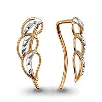 Серьги из золота, артикул LV31117