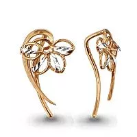 Серьги из золота, артикул LV31113
