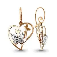 Серьги, золото, артикул LV31095