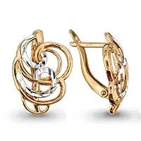 Серьги из золота, артикул LV31072