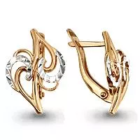 Серьги из золота, артикул LV31069