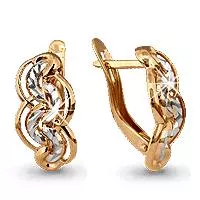 Серьги, золото, артикул LV31006