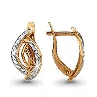 Серьги, золото, артикул LV31000