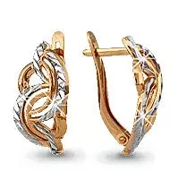 Серьги, артикул LV30999, золото