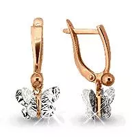 Серьги, золото, артикул LV30993