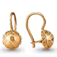 Серьги, артикул LV30911, золото