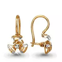 Серьги из золота, артикул LV30909