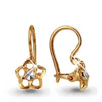 Серьги, золото, артикул LV30907