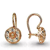 Серьги, артикул LV30905, золото