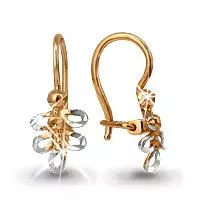 Серьги из золота, артикул LV30903