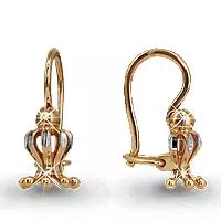 Серьги, артикул LV30901, золото