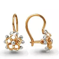 Серьги, золото, артикул LV30900