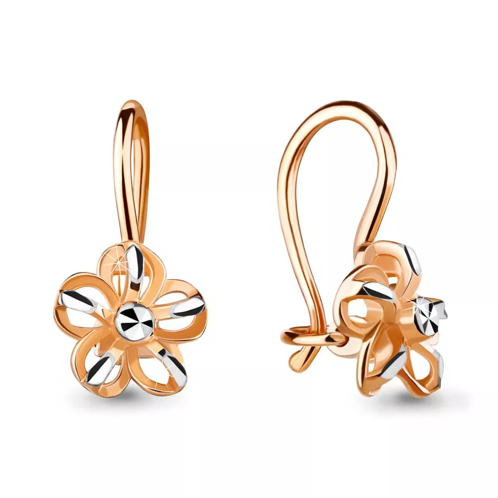 Серьги, артикул LV30898, золото