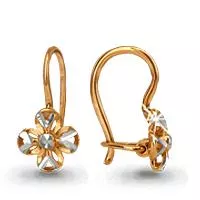 Серьги из золота, артикул LV30896