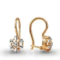 Серьги из золота, артикул LV30893