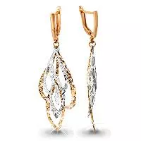 Серьги, золото, артикул LV30892