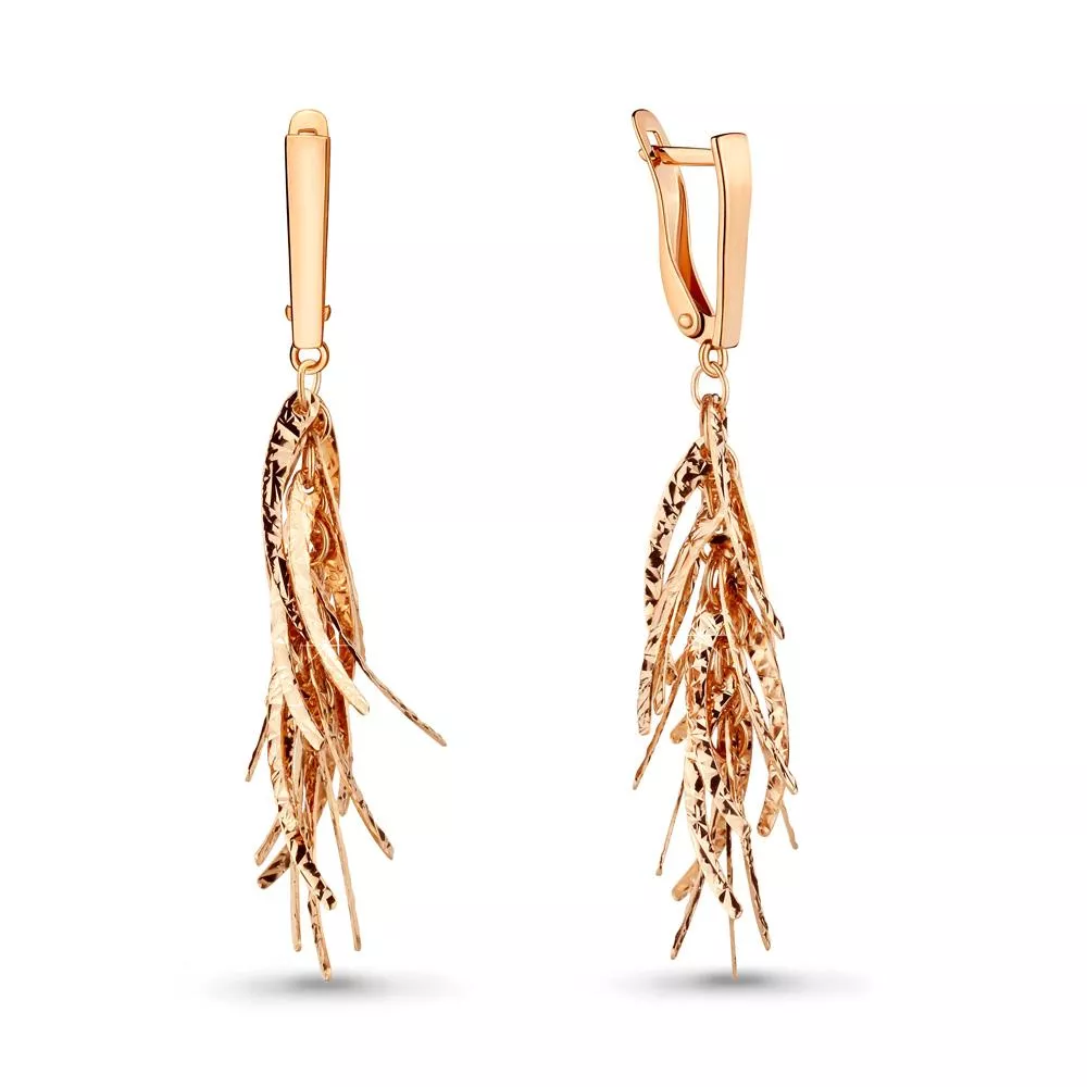 Серьги, артикул LV30865, золото