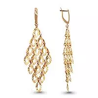 Серьги, золото, артикул LV30841