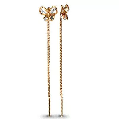 Серьги из золота, артикул LV30811