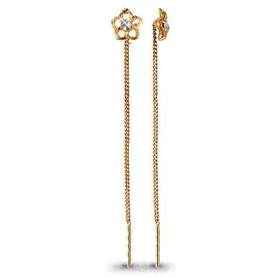 Серьги, золото, артикул LV30808