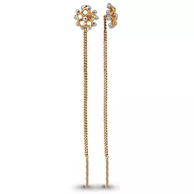 Серьги, золото, артикул LV30803