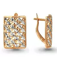 Серьги, артикул LV30785, золото