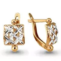 Серьги, золото, артикул LV30775