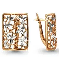 Серьги из золота, артикул LV30763