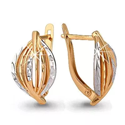 Серьги, артикул LV30748, золото