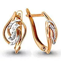 Серьги, золото, артикул LV30642