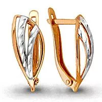 Серьги из золота, артикул LV30640