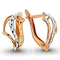 Серьги из золота, артикул LV30637