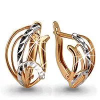 Серьги, золото, артикул LV30634