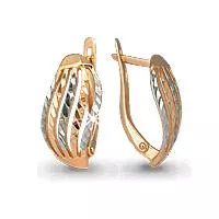 Серьги, золото, артикул LV30626
