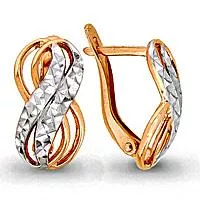 Серьги, артикул LV30621, золото