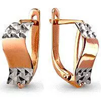 Серьги, золото, артикул LV30346