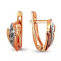 Серьги, артикул LV30255, золото