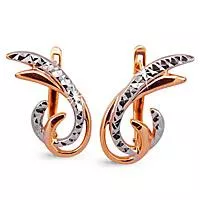 Серьги, артикул LV30242, золото