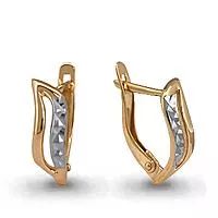 Серьги, артикул LV30237, золото