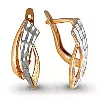 Серьги, артикул LV30217, золото