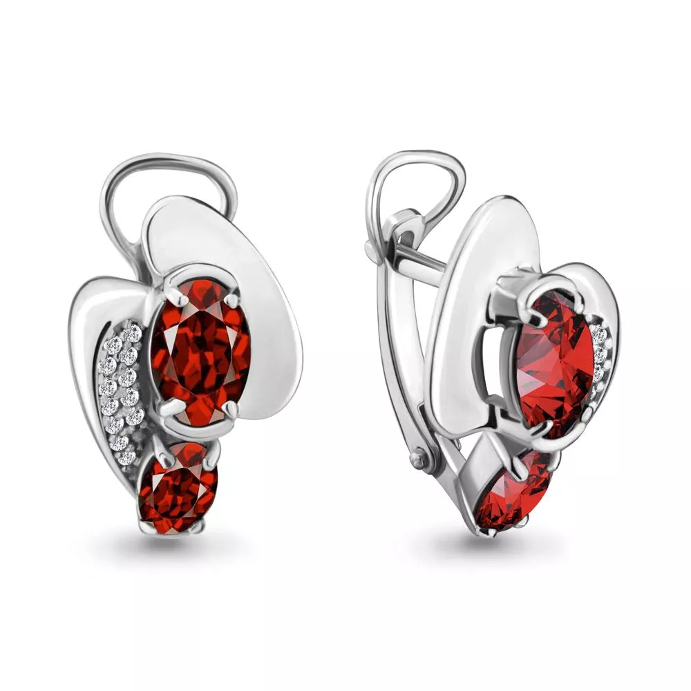 Серьги, серебро, артикул LV4708403А