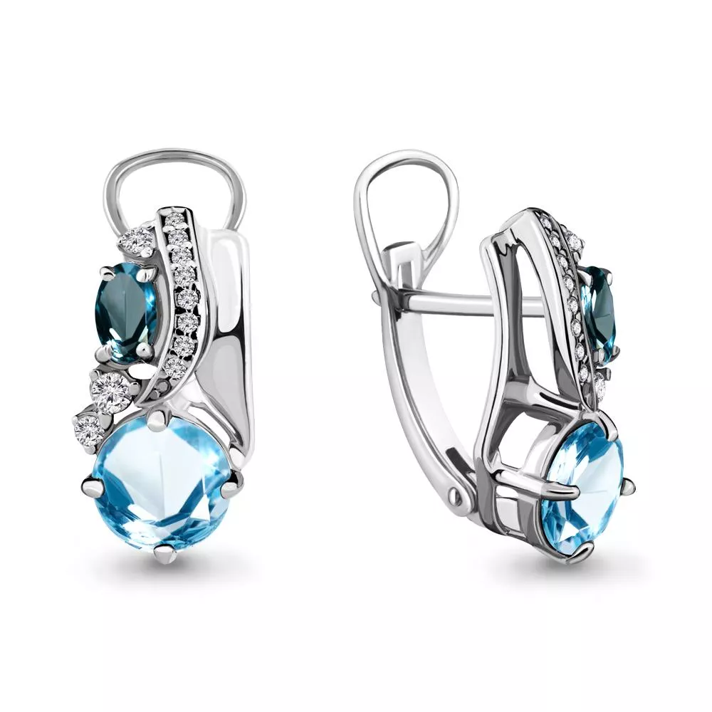 Серьги, артикул LV4708162А, серебро