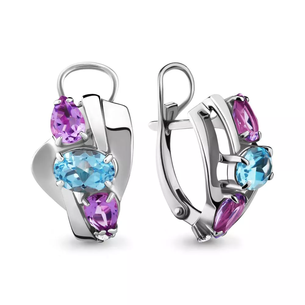 Серьги, артикул LV4708030, серебро