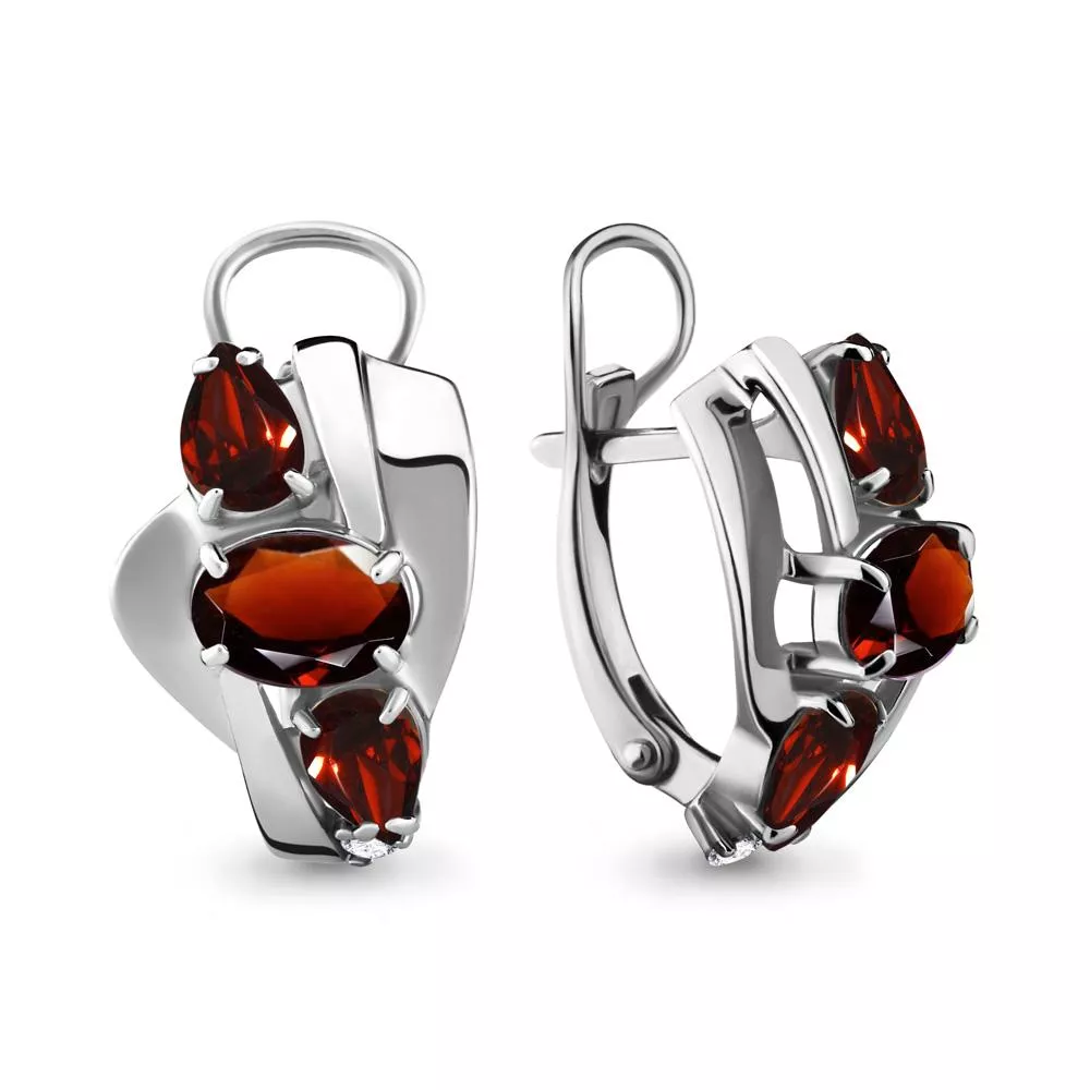 Серьги из серебра, артикул LV4708003