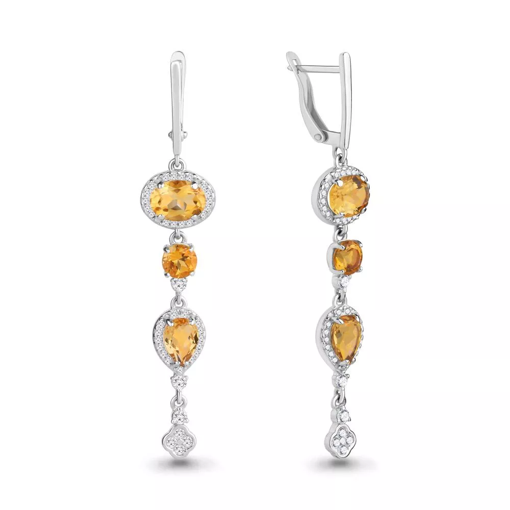 Серьги из серебра, артикул LV4705806А