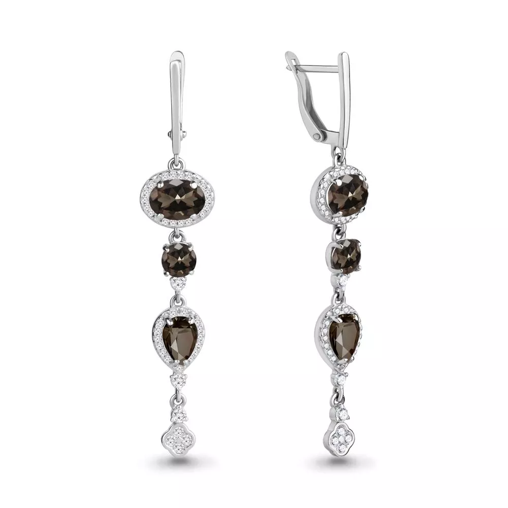 Серьги из серебра, артикул LV4705801А