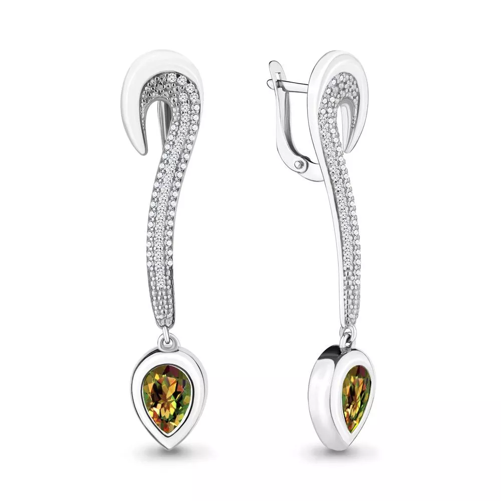 Серьги, артикул LV4703919А, серебро